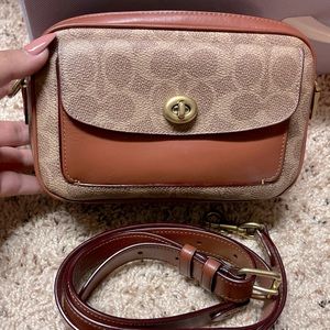 COPY - Coach Brown Cross Body Purse